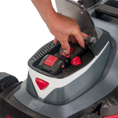 AL-KO 18V Bosch H&G Premium 382 Li R Mower Tool Only